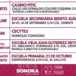 Entregarán uniformes escolares en Empalme; alumnos de educación básica los estarán recibiendo los días 18 y 19 de noviembre.