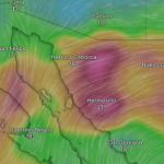 Se esperan este martes fuertes rachas de viento; principalmente en la carretera Hermosillo-Nogales; además de alto oleaje en el Mar de Cortés.