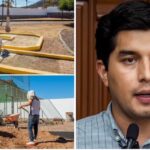 Inicia Ayuntamiento rehabilitación del Parque Infantil; se busca dar un servicio funcional y de calidad a los habitantes de Guaymas para su sana convivencia.