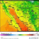 Pronóstico del tiempo para este domingo; Guaymas tendrá temperatura máxima de 29 grados centígrados.