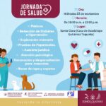 Llevará Ayuntamiento de Guaymas Jornada de Salud a Santa Clara, programa a llevarse a cabo el próximo mièrcoles 22 de noviembre, a partir de las 10:00 horas.