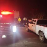 Dos heridos en choque en el valle de Empalme; fueron atendidos por personal de la CNE.
