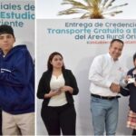 Recupera Toño Astiazarán servicio de transporte escolar gratuito a estudiantes de 3 comunidades rurales; además de entregar rehabilitación de vialidad y espacio público en Mesa del Seri.