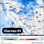 Ingresa este viernes nuevo frente frío, a Sonora; estará ocasionando un descenso de temperaturas y rachas de viento mayores a 50 km/h. 