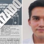 Hallan con vida a jovencito desaparecido en Hermosillo; Ricardo Alonso López Jaramillo, de 17 años, ya está con su familia.
