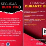 Recomendaciones para compras seguras durante el Buen Fin; para prevenir que la ciudadanía sea víctima de delitos.