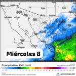 Ingresa hoy a Sonora el frente frío número 9; estará avanzando lentamente hacia la región sur de la entidad.