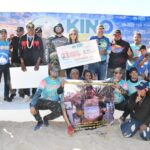 Concluye con exitosa convivencia el XIII Torneo de pesca de Curvina del Kino Fest 2023; autoridades tradicionales e integrantes de la Nación Comcaac recibieron un donativo producto de las aportaciones de quienes participaron en la competencia.