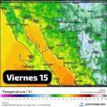 Pronóstico del tiempo para este día viernes; temperaturas máximas de entre 19 a 29 grados, sin posibilidad de lluvia en Sonora.