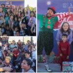 Con posada navideña festeja el Ayuntamiento de Guaymas y DIF Municipal a niñas y niños de Ortiz, evento celebrado ayer viernes, como parte de las actividades decembrinas.