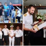 Llega a Guaymas el crucero ‘Volendam’; gran recibimiento de autoridades municipales a turistas visitantes.