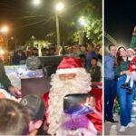 Encienden árbol de Navidad en el ‘Miguel Alemán’; ceremonia que fue encabezada por el alcalde Antonio Astiazarán, junto a su esposa Patricia Ruibal.