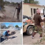 Mantiene Servicios Públicos intenso programa de limpieza de bulevares y camellones en la ciudad; atendiendo instrucciones del alcalde Luis Fuentes Aguilar, con la finalidad de mejorar la imagen urbana.