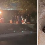 Mujer embarazada cae a una alcantarilla; la CEA la dejó destapada; vecinos piden demás, alumbrado.