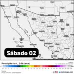 Se esperan posibles heladas en las partes altas de Sonora; pasado ingreso del frente frío No. 14 la masa de aire frío seguirá ocasionando descensos de temperatura marcados para el amanecer.