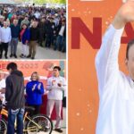 Beneficiamos a jóvenes y familias en situación vulnerable con programas En Bici y Mano con Mano: Alfonso Durazo; el mandatario estatal entregó 320 bicicletas, así como 220 tarjetas en beneficio de familias en situación de pobreza extrema.