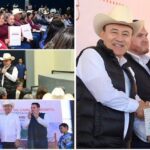 #SAHUARIPA Beneficia gobernador Durazo a familias de Sahuaripa con certeza jurídica, becas e infraestructura deportiva; entregó cancelación de reservas de dominio e inicio de proceso de testamentos.