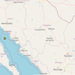 Volvió a temblar en Guaymas, anoche; sismo que tuvo una magnitud de 3.2 grados, informa el SSN.