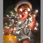 La pequeña Anthonella cumple dos añitos; recién fue sometida a cirugía de corazón abierto en Hermosillo.