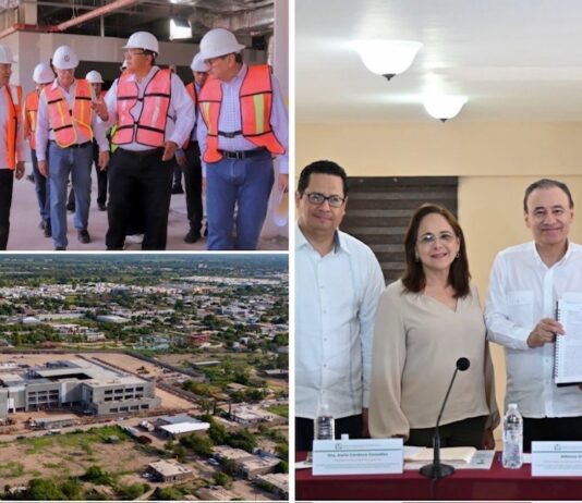 Agradecen ciudadanos a Gobernador Durazo por mejorar servicio de salud con obra de Hospital en Navojoa