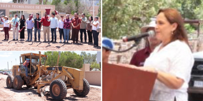 Realiza Ayuntamiento de Guaymas arranque de obra en el acceso a ITSON; para mejorar las condiciones de tránsito y dar seguridad a familias, comunidad educativa y comercios.