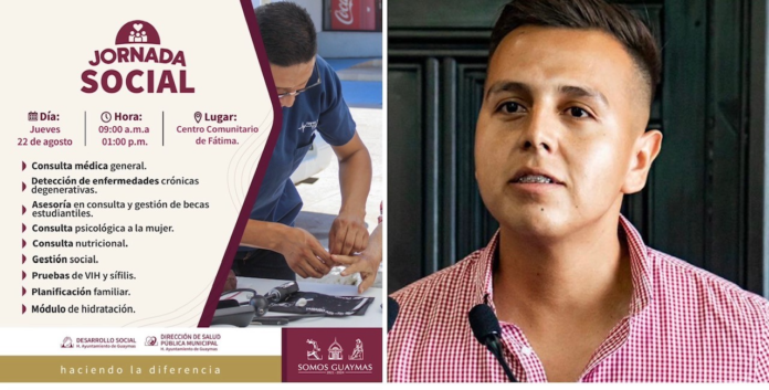 Llevará Ayuntamiento de Guaymas Jornada Social a sector Fátima; en coordinación con Desarrollo Social y la Dirección de Salud Pública Municipal.