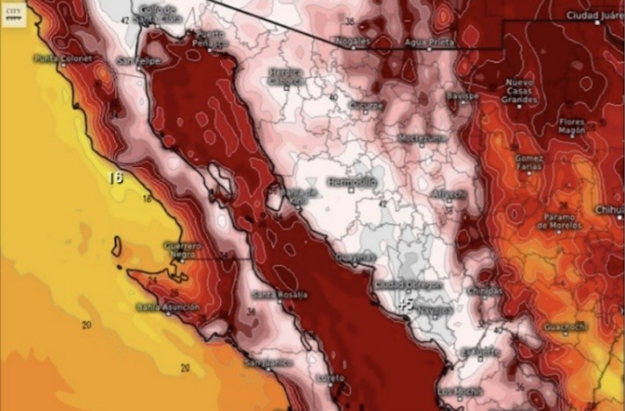 Durante el día de mañana martes empezará a sentirse un ambiente de caluroso a muy caluroso, pudiendo tener valores por encima de los 40°C.