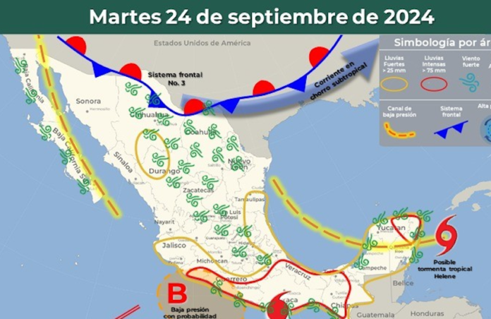 #SONORA A partir de hoy se prevén cielos mayormente despejados sin probabilidad de lluvia, y un incremento considerable en las temperaturas máximas para la mayor parte de la entidad.