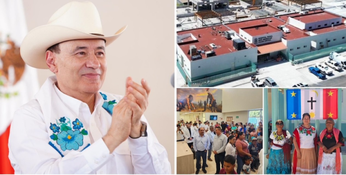 #VICAM Construyen Presidente López Obrador y Gobernador Durazo primer hospital gratuito para pueblos yaquis; con inversión es de 503 millones de pesos se garantiza una atención médica digna a los ocho indígenas.