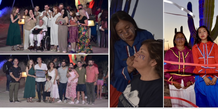 Inicia Kino Fest 2024 con representación de Año Nuevo Seri; decenas de personas vivieron la experiencia en el Bosque de Sahuaros.