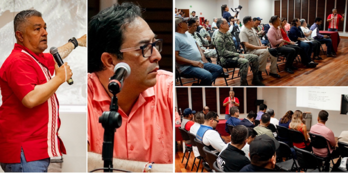 Realiza Comité de Operaciones de Emergencias (COE) reunión de acuerdos, con motivo de la presencia de la tormenta tropical “Ileana”.