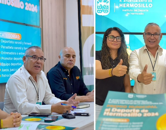 Lanza IDH convocatoria al Premio Municipal del Deporte 2024 en Hermosillo