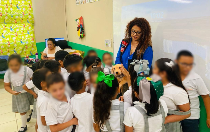 Previene Gobierno de Sonora el delito de maltrato animal; con la impartición de pláticas dirigidas a niñas, niños y adolescentes.