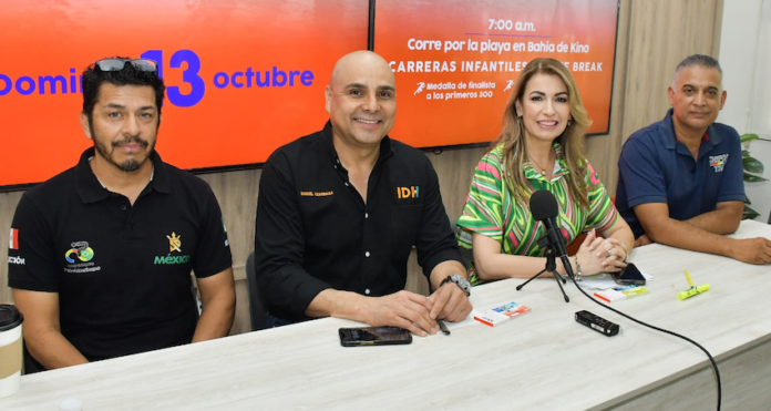 Anuncia Gobierno de Hermosillo eventos deportivos en la Cartelera del Kino Fest 2024; para incentivar las visitas al balneario hermosillense.