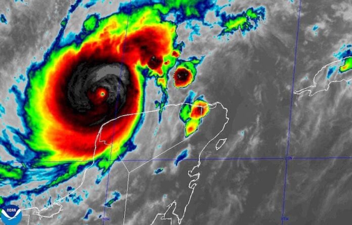 #NACIONAL Milton se mantiene como huracán de categoría 5 en la escala Saffir-Simpson; continuará el pronóstico de lluvias torrenciales en Campeche y Yucatán.