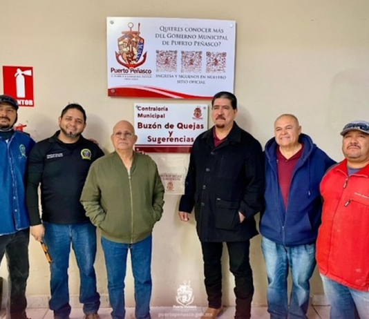 Contraloría Municipal instala buzón de quejas y sugerencias