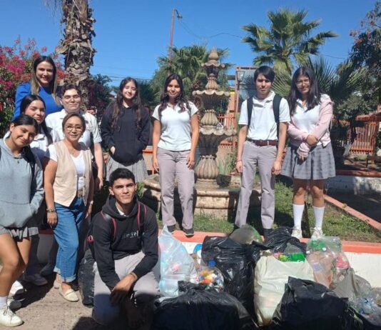 Recolecta Cobach Sonora dos toneladas de material reciclable