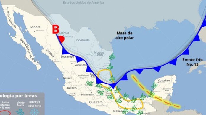 Temperaturas de hasta 35 grados en el sur de Sonora; se prevén rachas de viento de 30 a 40 km/h sobre municipios costeros.