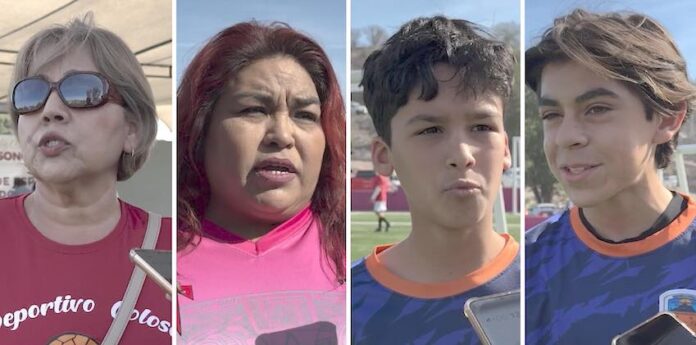 Padres de familia y deportistas agradecen a Gobernador Durazo rescate de la unidad de futbol en Coloso Alto; podrán continuar con su entrenamiento, participar en torneos y lograr un sano esparcimiento realizando deporte.