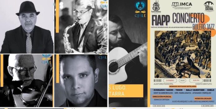 Primer Festival Internacional de las Artes de Puerto Peñasco; se presentará el concierto de Bolero Jazz, una gala musical que reúne a destacados músicos nacionales e internacionales.