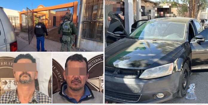 #HERMOSILLO Sujeto es abatido en enfrentamiento contra autoridades; en cateos dos hombres fueron detenidos, en Hermosillo.