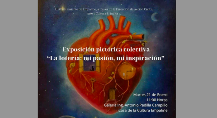 Exposición pictórica, este martes en la Casa de la Cultura; denominada: “Lotería, Mi Pasión, Mi Inspiración”, del Colectivo Espiral.