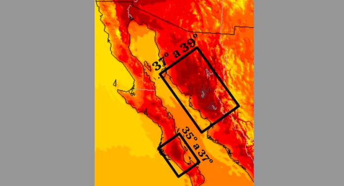 Está por llegar la primera onda cálida; del 23 de febrero al 2 de marzo, con temperaturas de entre los 34 a los 39 grados centígrados.