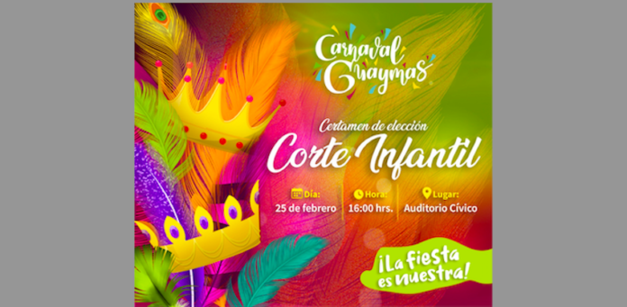 #GUAYMAS Elegirán a la corte infantil del Carnaval Guaymas 2025; el próximo martes en el Auditorio Cívico Municipal, a las cuatro de la tarde.