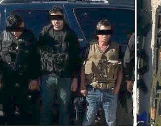 Caen cuatro sujetos con armas de fuego