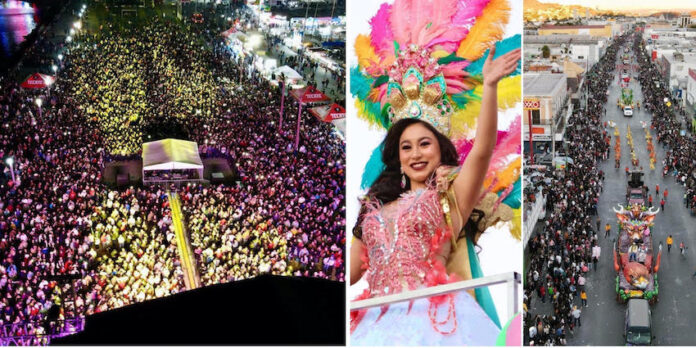 Carnaval Guaymas 2025 reúne a 350 mil asistentes, en un ambiente seguro y con saldo blanco.