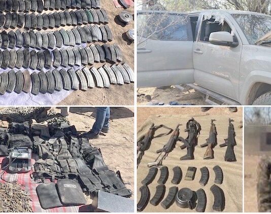 Confiscan armamento y detienen a un hombre en Trincheras