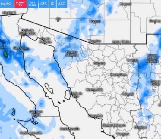 Durante 3 días, el frente núm. 37 se extenderá con características de estacionario sobre el norte del país