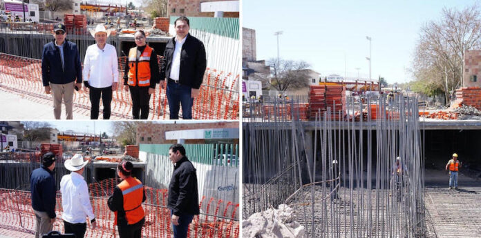 Con 90% de avance, Gobernador Durazo transforma avenida Tecnológico de Nogales; el mandatario estatal ha dado solución a una demanda histórica de los habitantes, con los trabajos de modernización de esta importante rúa.