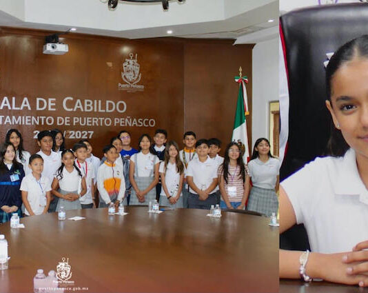 Instala Puerto Peñasco Cabildo Infantil 2025 con 47 estudiantes destacados